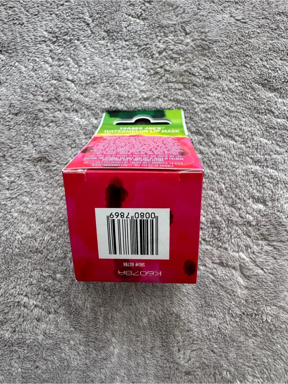 Trader Joe's Watermelon Lip Mask - Pink